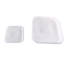 Crystal Cut Glass Appetizer Dish Dessert Plate Set of 7 Pcs 15*26.5 cm (Ctn Box 6 units)