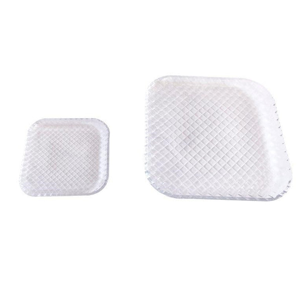Crystal Cut Glass Appetizer Dish Dessert Plate Set of 7 Pcs 15*26.5 cm (Ctn Box 6 units)