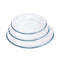 Heat Resistant Round Glass Baking Dish Set of 3 Pcs 4/3/2.4L  (Ctn Box 4 units)
