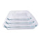 Heat Resistant Rectangle Glass Baking Dish Set of 3 Pcs 2.2/1.6/1L  (Ctn Box 4 units)