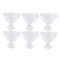 Crystal Cut Glass Ice Cream and Dessert Bowl Set of 2 Pcs 10.5*10.5 cm (Ctn Box 24 units)