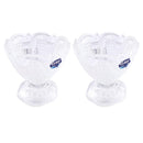 Crystal Cut Glass Ice Cream and Dessert Bowl Set of 2 Pcs 185 ml (Ctn Box 24 units)