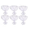 Crystal Cut Glass Ice Cream and Dessert Bowl Set of 6 Pcs 155 ml (Ctn Box 12 units)