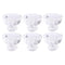 Crystal Cut Glass Ice Cream and Dessert Bowl Set of 6 Pcs 170 ml (Ctn Box 12 units)