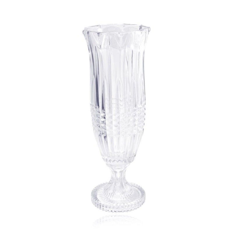 Decorative Centrepiece Crystal Glass Tabletop Flower Vase Assorted Collection 14*40 cm (Ctn Box 8 units)