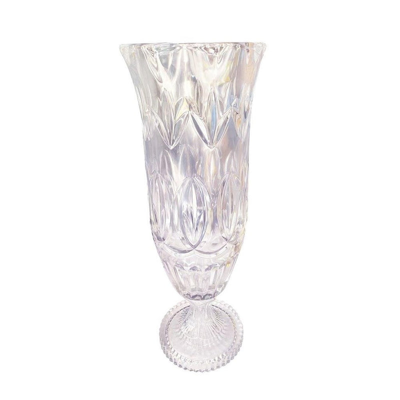 Decorative Centrepiece Crystal Glass Tabletop Flower Vase Assorted Collection 14*40 cm (Ctn Box 8 units)