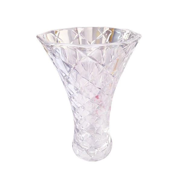 Decorative Centrepiece Crystal Glass Tabletop Flower Vase Assorted Collection 14.5*24.5 cm (Ctn Box 12 units)