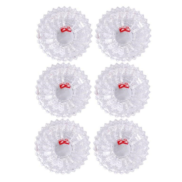 Crystal Glass Ice Cream and Dessert Bowl with Saucer Set of 6 Pcs  10*6.5/16 cm (Ctn Box 4 units)
