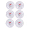Crystal Glass Ice Cream and Dessert Bowl with Saucer Set of 6 Pcs  10*6.5/16 cm (Ctn Box 4 units)