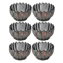 Crystal Glass Ice Cream and Dessert Bowl Set of 6 Pcs 150 ml ** (Ctn Box 12 units)