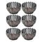 Crystal Glass Ice Cream and Dessert Bowl Set of 6 Pcs 150 ml ** (Ctn Box 12 units)