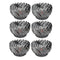 Crystal Glass Ice Cream and Dessert Bowl Set of 6 Pcs 150 ml ** (Ctn Box 12 units)