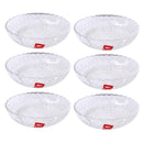 Crystal Glass Ice Cream and Dessert Bowl Set of 6 Pcs 340 ml ** (Ctn Box 12 units)