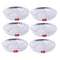 Crystal Glass Ice Cream and Dessert Bowl Set of 6 Pcs 340 ml ** (Ctn Box 12 units)