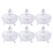 Crystal Glass Ice Cream and Dessert Bowl Set of 7 Pcs 220ML/17.5*18 cm (Ctn Box 6 units)