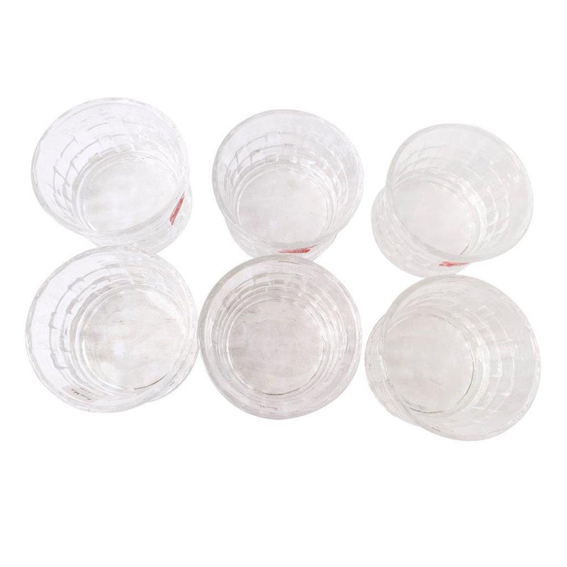 Crystal Glass Ice Cream and Dessert Bowl Set of 6 Pcs 120 ml ** (Ctn Box 12 units)
