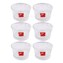 Crystal Glass Ice Cream and Dessert Bowl Set of 6 Pcs 120 ml ** (Ctn Box 12 units)