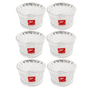Crystal Glass Ice Cream and Dessert Bowl Set of 6 Pcs 120 ml ** (Ctn Box 12 units)