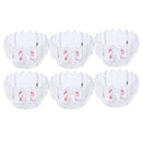 Crystal Glass Ice Cream and Dessert Bowl Set of 6 Pcs 243ML  (Ctn Box 8 units)
