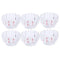Crystal Glass Ice Cream and Dessert Bowl Set of 6 Pcs 243ML  (Ctn Box 8 units)