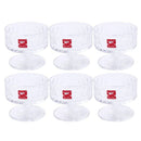 Crystal Glass Ice Cream and Dessert Bowl Set of 6 Pcs 180 ml  (Ctn Box 12 units)