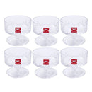 Crystal Glass Ice Cream and Dessert Bowl Set of 6 Pcs 180 ml  (Ctn Box 12 units)