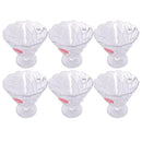 Crystal Glass Ice Cream and Dessert Bowl Set of 6 Pcs  160 ml  (Ctn Box 12 units)