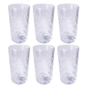 Premium Lead Free Glass Tumblers Set of 6 Pcs 346 ml  (Ctn Box 8 units)