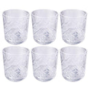 Premium Lead Free Glass Tumblers Set of 6 Pcs 346 ml  (Ctn Box 8 units)