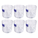 Premium Lead Free Glass Tumblers Set of 6 Pcs 200 ml  (Ctn Box 12 units)