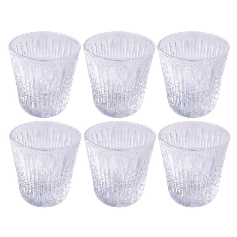 Premium Lead Free Glass Tumblers Set of 6 Pcs 270 ml  (Ctn Box 12 units)