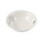 White Ceramic Floral Print Tableware Round Serving Dish Bowl 6''  (Ctn Box 80 units)