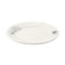 White Ceramic Floral Print Tableware Round Serving Dish Plate 7''  (Ctn Box 80 units)