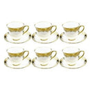 Ceramic Coffee Cup and saucer Abstract Print ** 90cc/11 cm  (Ctn Box 20 units)