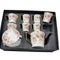Ceramic Tea Cups and Saucer Set of 17 Pcs Floral Pattern 17pcsÃƒÂ¯Ã‚Â¼Ã‹â€ 7.5*7.5/13.5 cmÃƒÂ¯Ã‚Â¼Ã¢â‚¬Â°  (Ctn Box 6 units)