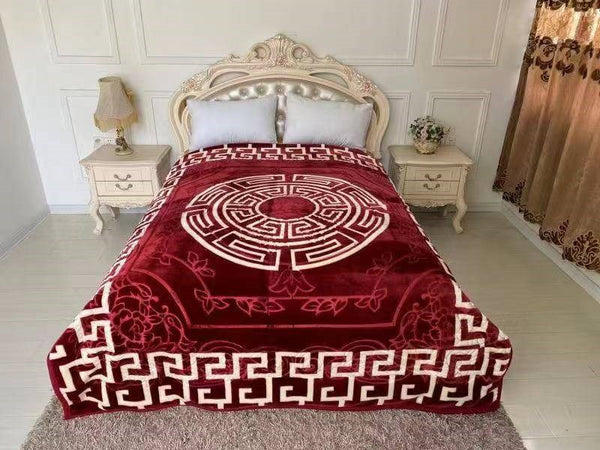 Super Soft Fluffy Warm Double Layer Queen Blanket 200*240 cm (Ctn Box 8 units)