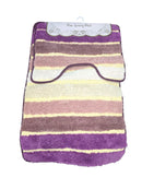 Abstract Design Non Slip Bath Mat Set of 2 Pcs 50*80cm/40*50 cm (Ctn Box 50 units)