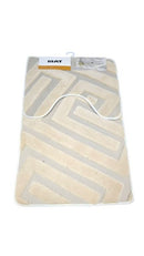 Abstract Design Non Slip Bath Mat Set of 2 Pcs 50*80cm/40*50 cm (Ctn Box 50 units)