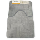 Abstract Design Non Slip Bath Mat Set of 2 Pcs 50*80cm/40*50 cm (Ctn Box 50 units)