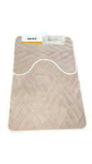 Abstract Design Non Slip Bath Mat Set of 2 Pcs 50*80cm/40*50 cm (Ctn Box 50 units)