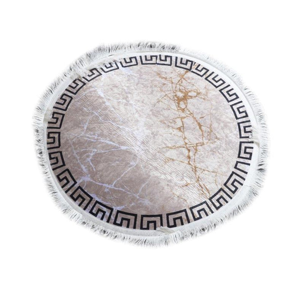 Abstract Design Non Slip Bath Mat 90*90 cm  (Ctn Box 50 units)