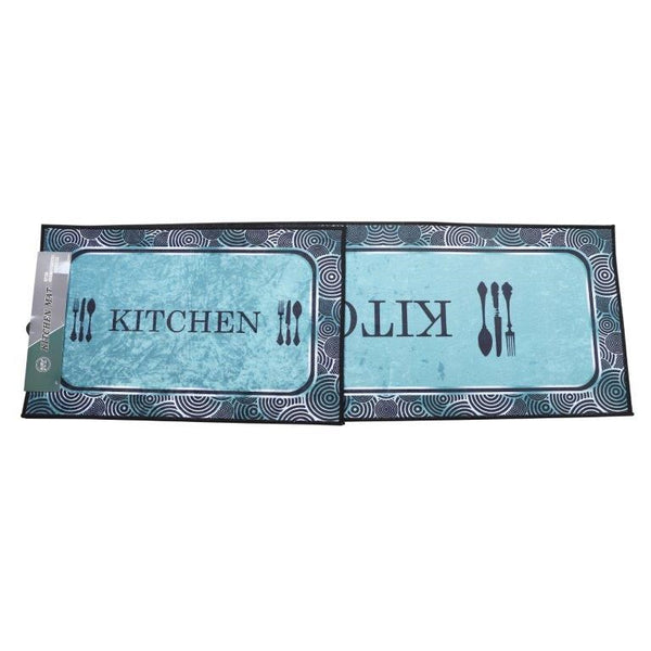 Abstract Design Non Slip Bath Mat Set of 2 Pcs 50*150/50*80 cm  (Ctn Box 30 units)
