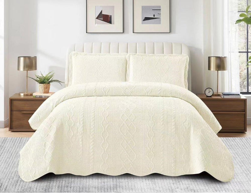 Plain Color Comforter Bedspread Bedding Set Bed Cover with Pillowcase Set need inspect (Ctn Box 10 units)