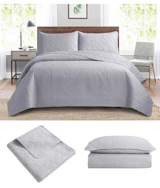 Plain Color Comforter Bedspread Bedding Set Bed Cover with Pillowcase Set need inspect (Ctn Box 10 units)