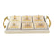 Deco Candy Box Nuts and Chocolates 6 Slot Serving Tray with Lid 47.5*30*8 cm  (Ctn Box 12 units)