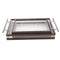 Plastic Rectangular Serving Tray Set of 2 46.5*28*6 cm/38.5*23*6 cm  (Ctn Box 12 units)