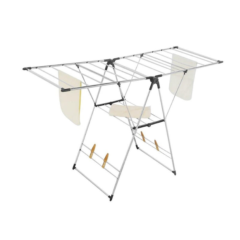 Iron Cloth Drying Rack Foldable Indoor/Outdoor 132*51*88 cm (Ctn Box 4 units)