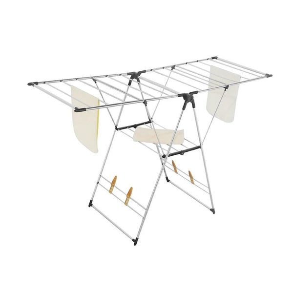 Iron Cloth Drying Rack Foldable Indoor/Outdoor 132*51*88 cm (Ctn Box 4 units)