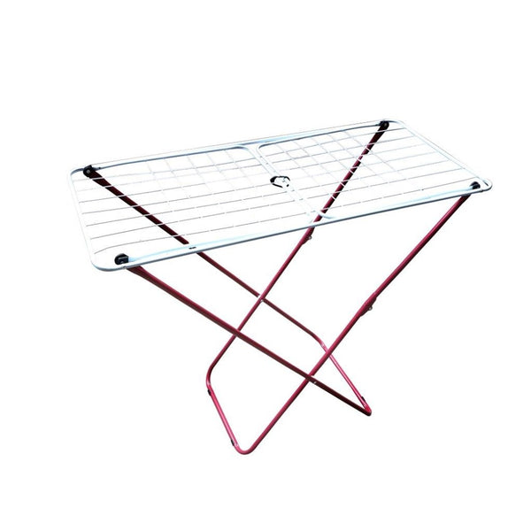 Iron Cloth Drying Rack Foldable Indoor/Outdoor 180*50*105 cm (Ctn Box 6 units)