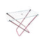 Iron Cloth Drying Rack Foldable Indoor/Outdoor 180*50*105 cm (Ctn Box 6 units)
